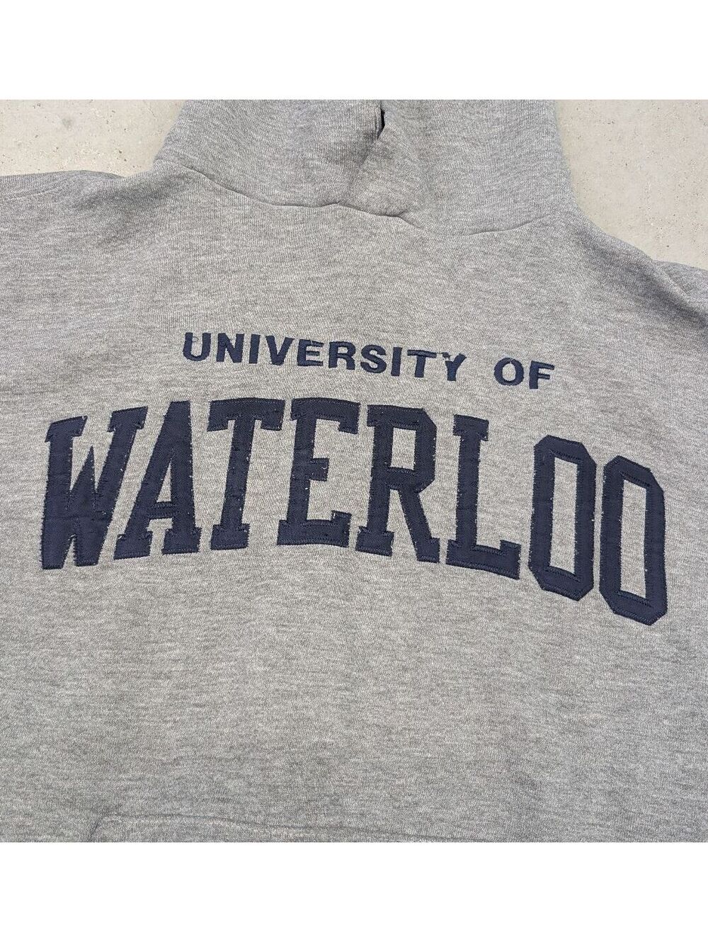 Vintage Y2K University of Waterloo Russell Athletic Hoodie - Picture 2 of 6